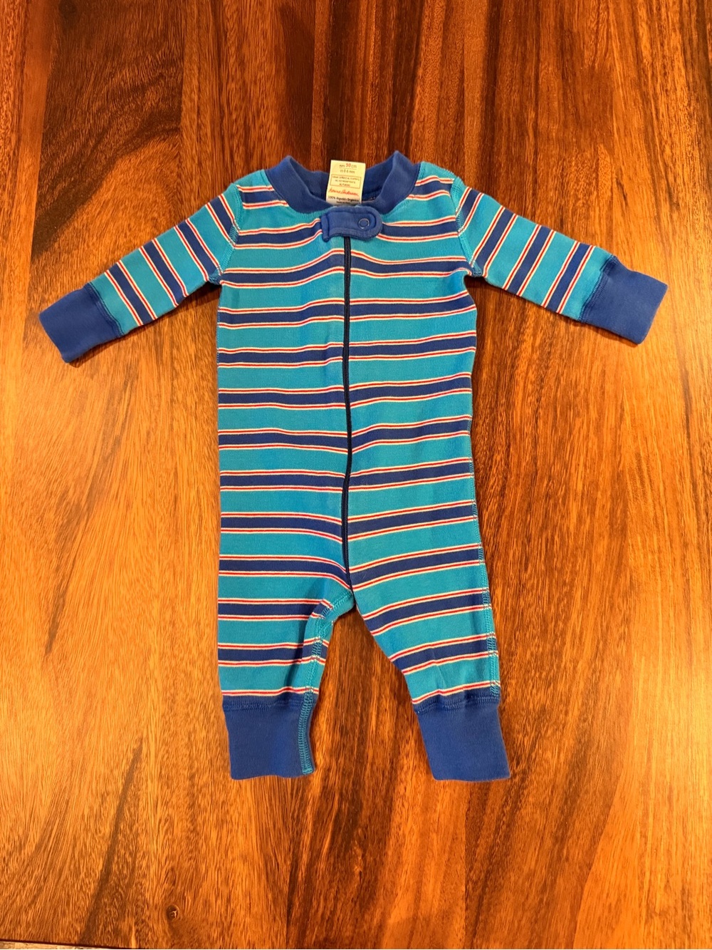 Hanna Andersson Striped Baby One-Piece